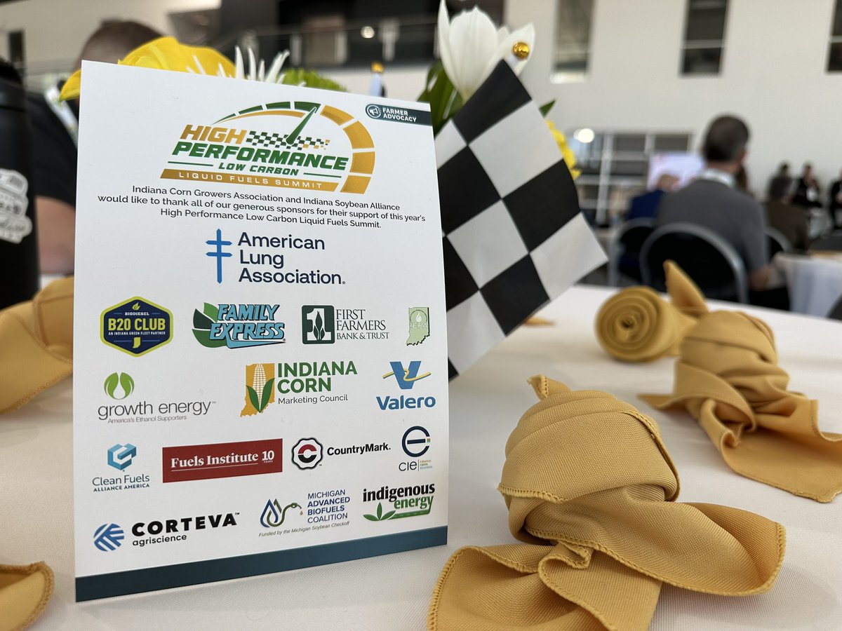 MiABC was proud to sponsor the 2023 High-Performance Low Carbon Liquid Fuels Summit in Speedway, Indiana, this week. Attendees learned about the current and future state of liquid fuels as the world moves to decarbonize the transportation sector.

bit.ly/3LOGFPi