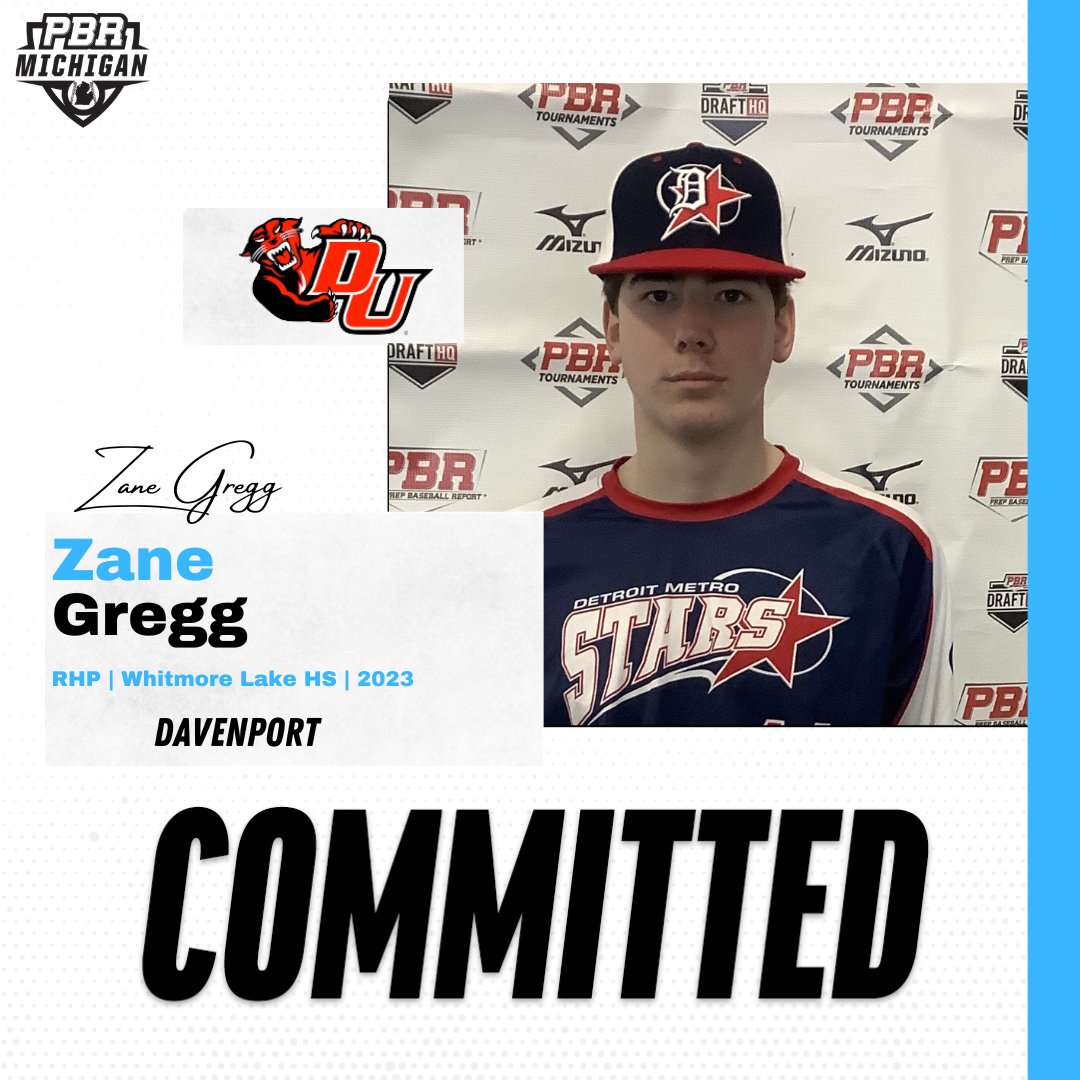 🚨 Congrats to 2023 <a href="/GreggZane_/">Zane gregg</a>  on his commitment to Davenport 🔒

👤 loom.ly/IRStCKQ