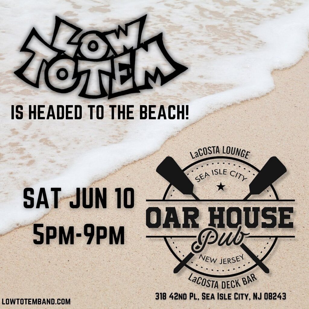 GET YOUR SWIMSUITS READY, CAUSE WE’RE HEADED TO THE SHORE!! We’re gonna be kicking off the summer season with a gig at Oar House Pub in Sea Isle! We’re gonna be ready to party, and we hope you will be too. Mark your calendars and plan your day trip now! instagr.am/p/CsHHpujOS7_/