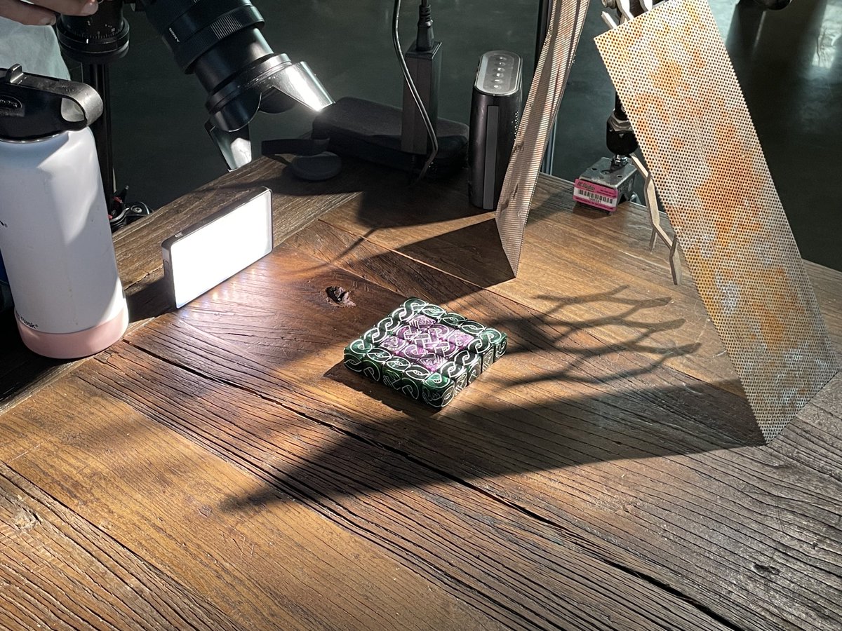 Photo shoot for the June Kickstarter