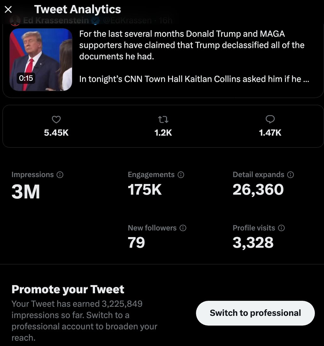 Ed Krassenstein tweet media