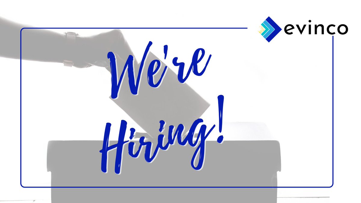 evincocampaigns's tweet photo. Come join #TeamEvinco –– we're looking for a Finance Associate to join our Finance Department in supporting our client's fundraising and donor needs. Head to our website to learn more and apply: https://t.co/nRWZLx3I4h

Fully remote position. Applications due May 26th. https://t.co/63SCu0qLFP