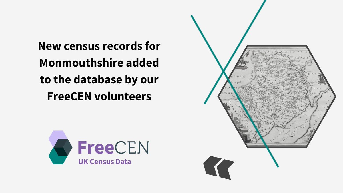 Searching for lads and lasses in Monmouthshire, in 1871? Thanks to our volunteer transcribers, over 24k new records were added to the FreeCEN database in April. Search now at freecen.org.uk <a href="/GwentArchives/">Gwent Archives</a>