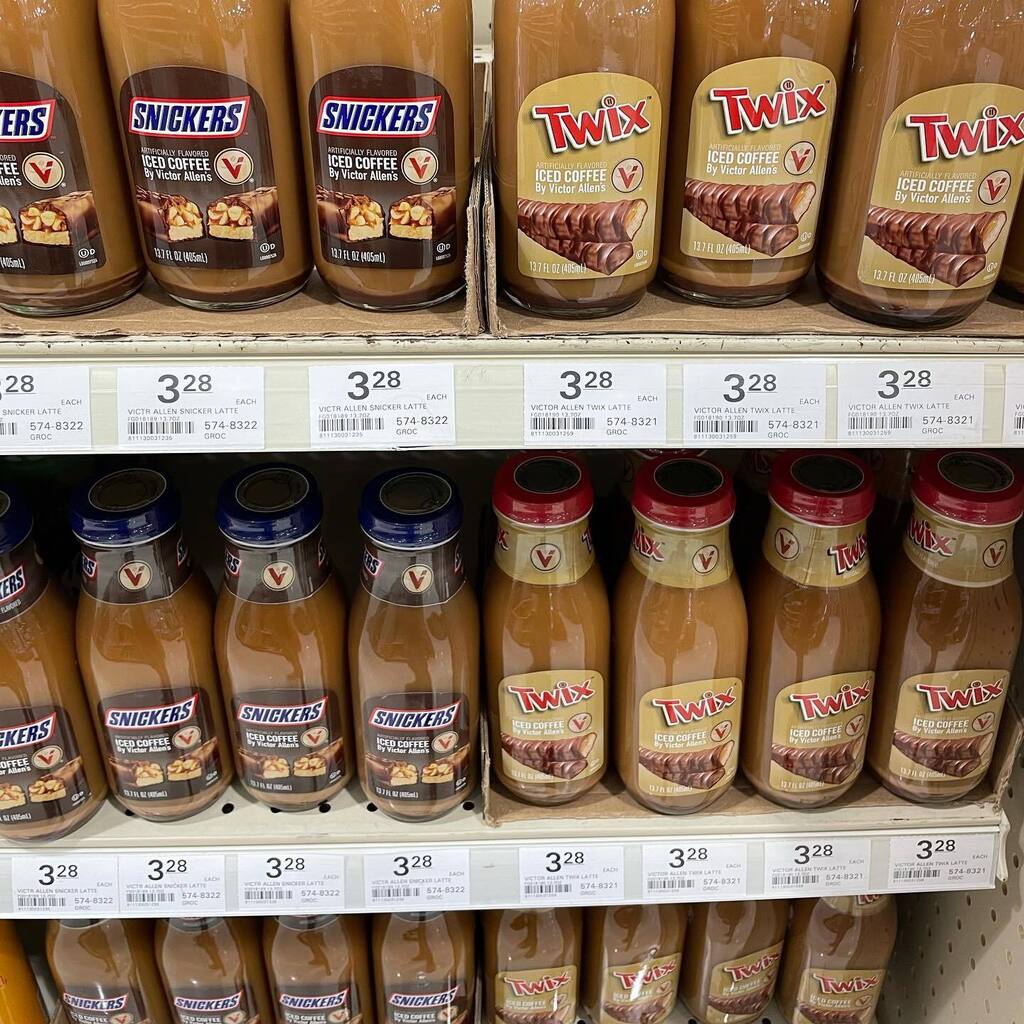 Hey all, I was fulfilling duties on the Honey-do list at @menardshomeimprovement and they had the @snickers coffee and <a href="/twix/">TWIX</a> coffee on shelves so I HAD to buy some. 

The coffee is ade by @victorallenscoffee and is heavily flavored. I don’t see a caffein… instagr.am/p/CsHFsq4RGZN/