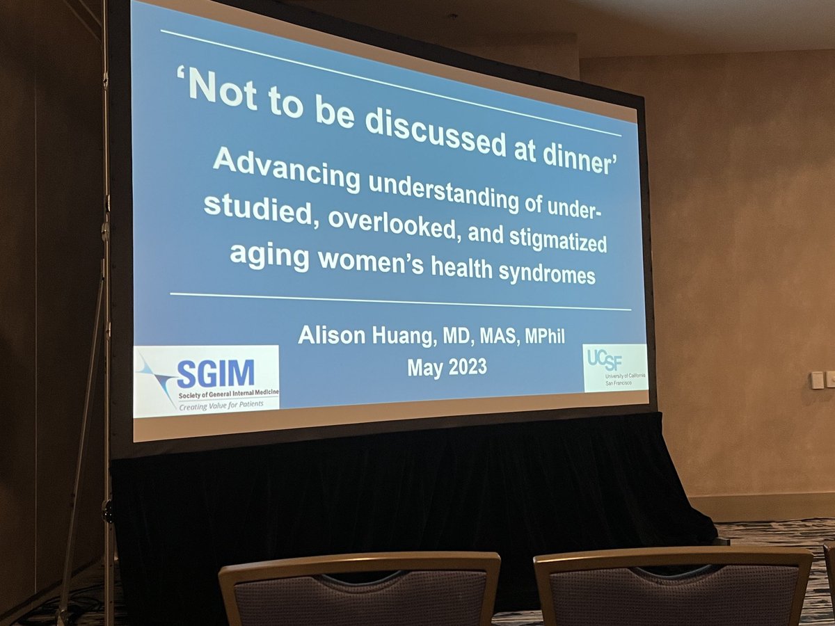 #SGIM23 join the DPG Alison Huang at the intersection of geriatrics and women’s health!