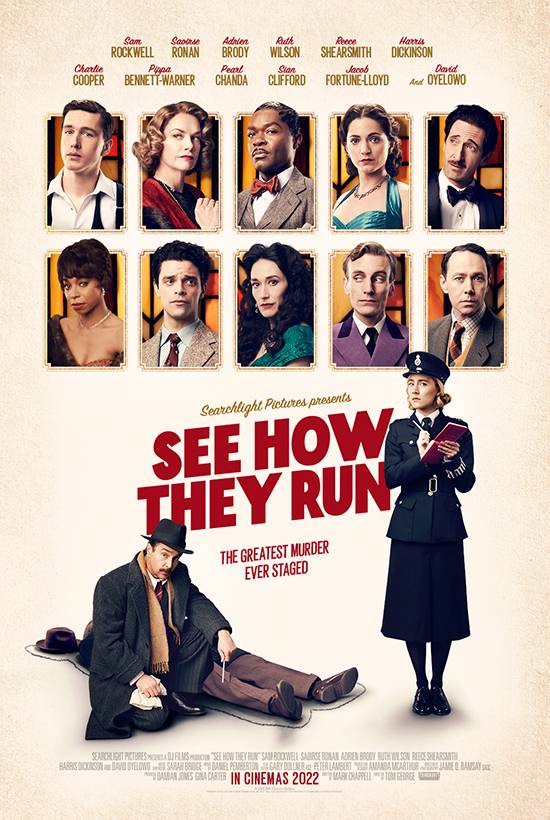 Who doesn't love a good whodunit? - "See How They Run" is funny, witty, mysterious and has an excellent cast.
Tickets £6 via tickettailor.com/events/scaeven… or  pay on door.
Fri 26 May - Doors 6:45pm - Film 7:30pm.
Bar and ice creams available.
Official Trailer: youtube.com/watch?v=Q00qh7…