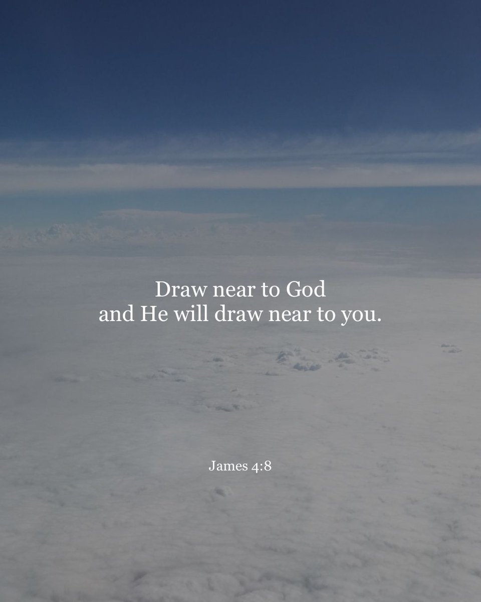 YouVersion's tweet photo. James 4:8 https://t.co/5Xcb1iP8eI
