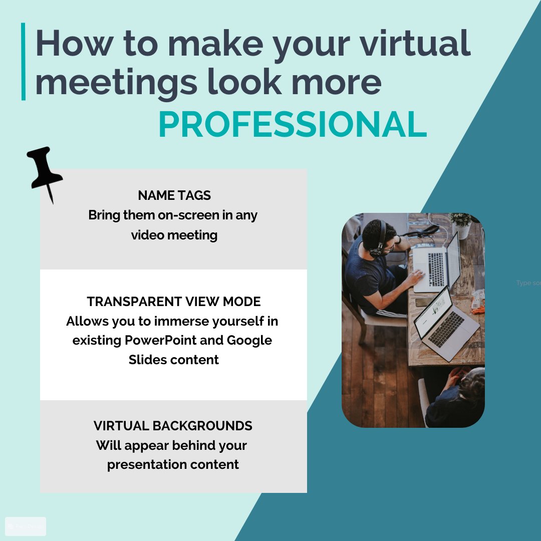 prezi's tweet photo. Want to make a great impression at your next meeting? ✨

Check out these tips: https://t.co/71eYDm9BgB

 #presentationtips #presentation #prezipresent #prezi #professionalmeetings #meetingpreparation #prezivideo #virtualpresentation https://t.co/1FvqeF6t42