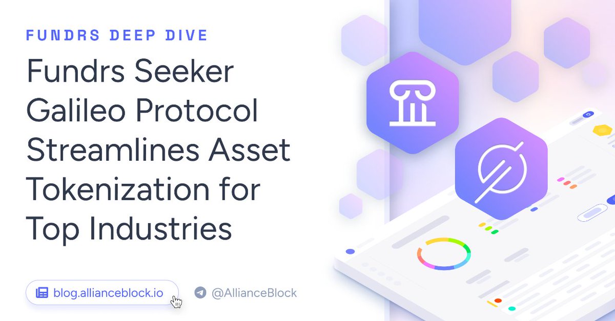 Nexera_Official's tweet image. Upcoming Fundrs Listing 🔎: @galileoprotocol, a cutting-edge tokenization platform transforming how luxury goods and real-world assets are owned and authenticated.

Take a deep dive into Galileo’s token, utility, and more! 🧵 👇

🔗 Full article: blog.allianceblock.io/abfundrs-galil…