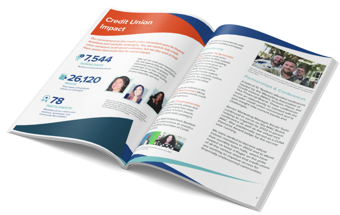 We're so excited to share our 2022 Impact Report! Last year, we continued to focus on building positive long-term relationships—with our #creditunion clients, with one another, and with our broader communities. Catch the highlights here: ow.ly/NbU650OlQbZ