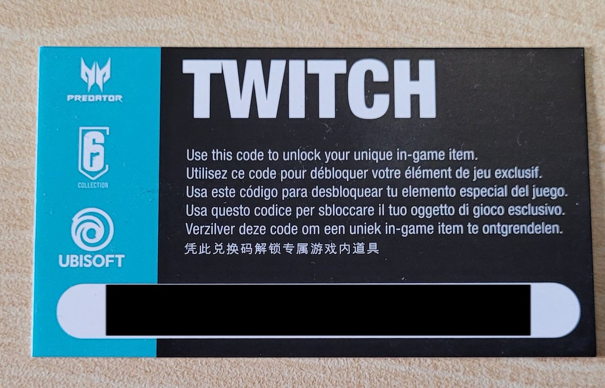Forgot about this twitch predator code, should still work so I'll give it away 🥶

Follow and Retweet enter 🔁

End Tomorrow