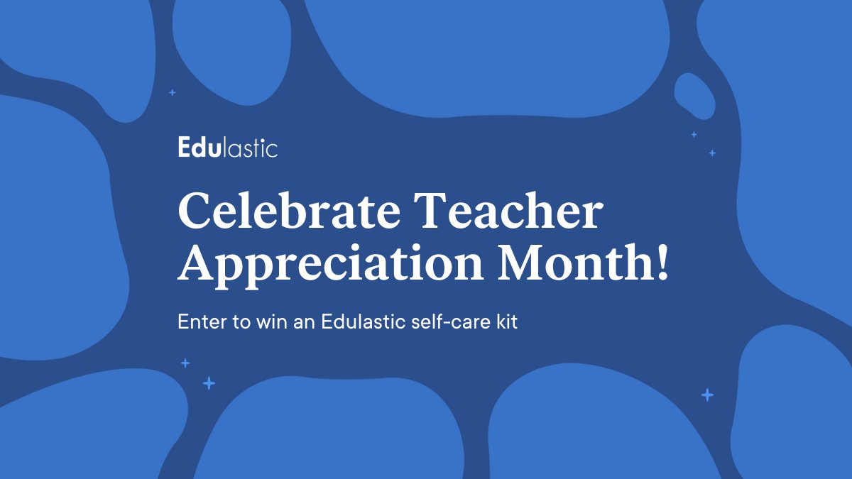 Edulastic's tweet photo. Educators, we know how hard you work to support your students. 💚 To support YOU outside the classroom, we're giving away some self-care kits!

To enter, RT this tweet and reply with your favorite self-care ritual. 🌞🧘🛁🚶✨ #TeacherAppreciationMonth https://t.co/ZZHEdzDzvz