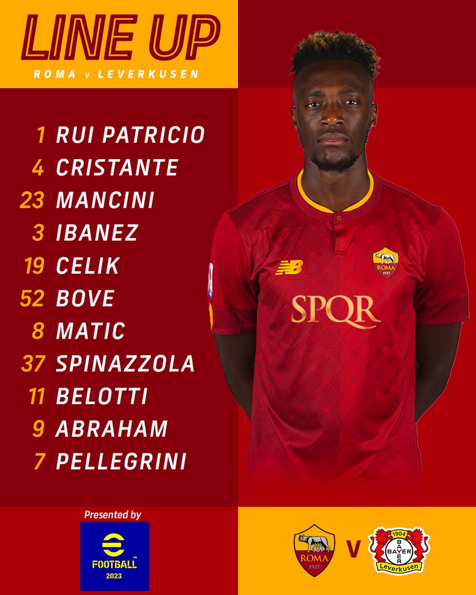 elfodbold's tweet photo. 🔘 @OfficialASRoma 🆚 @bayer04_en ➕ @juventusfc 🆚 @SevillaFC.

🔖 @elfodbold #eldk

🧵 Følg kampene i @bongoramasport klubben på Facebook. https://t.co/z0zU4eAOtI