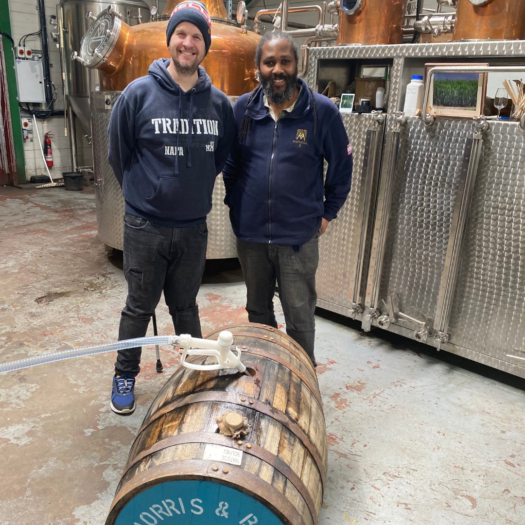 matuggarum's tweet photo. Great afternoon with Simon, one of our Pamoja® Rum Cask Owners, who enjoyed a VIP tour and tasting experience, and filled his own private cask with our super-premium quality new make Scottish Rum.
For more information 👉 https://t.co/hhC79NRPyZ
#scottishrum #rumcask https://t.co/kmwajBErVs