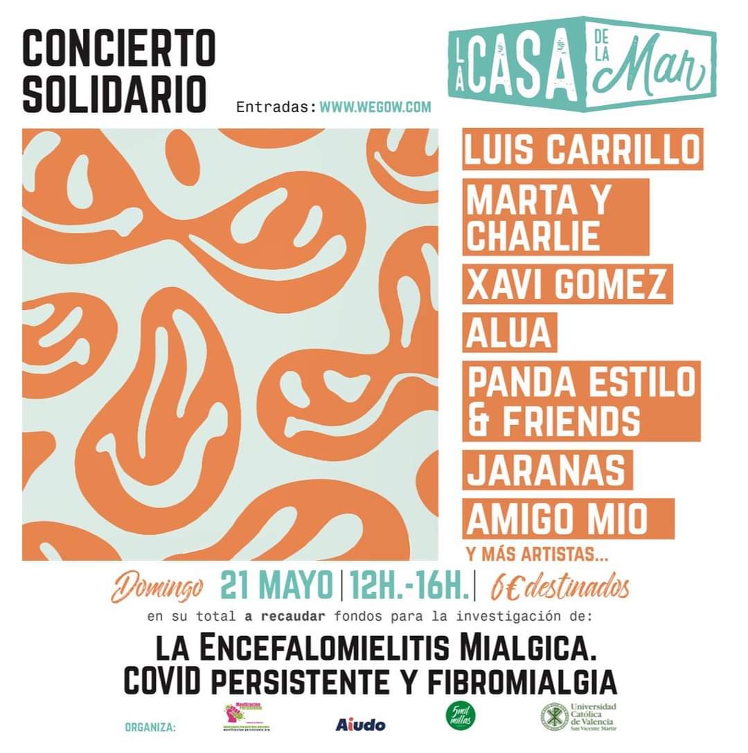 Fibropositivas_'s tweet photo. #Concierto #Fibromialgia #EncefalomielitisMialgica #CovidPersistente #Valencia 

Organiza: @CovidVictimas https://t.co/a8ZEfwmXIw