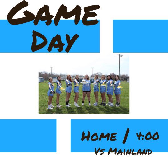 ‼️ GAME DAY ‼️ 
📍 LCMR
⏰ 4:00 V / JV to follow