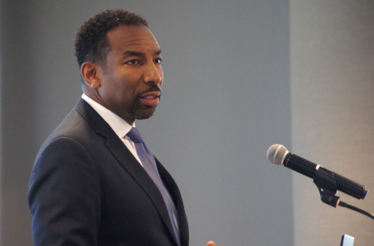 GAFollowers's tweet photo. Mayor Andre Dickens announced a $55K proposal to help support the transgender community in Atlanta. 

It will be the largest contribution to the transgender community in ATL history. https://t.co/OcO0gsiEDi
