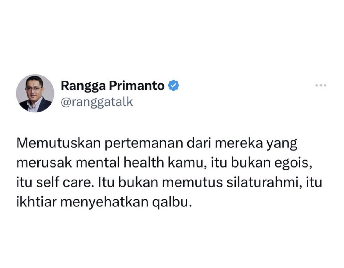 Akutu anak nya overthinking jadi mending ku block aja