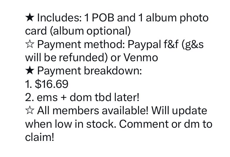 junjiclub's tweet photo. OnlyOneOf x Ktown4u GO — [WTS Group Order 🇺🇸] Egg Ball Cheek Version🥚 SECURED ✅ claim asap if you want an album!
★ 1 POB + 1 album photo card (album optional)
☆ Cost:
1. $16.69 claim Paypal f&amp;f/Venmo
2. ems + doms
🏷️: #OnlyOneOf #WTSOnlyOneOf #OnlyOneOfWTS #OnlyOneOfGO https://t.co/4BVx4cPjzX