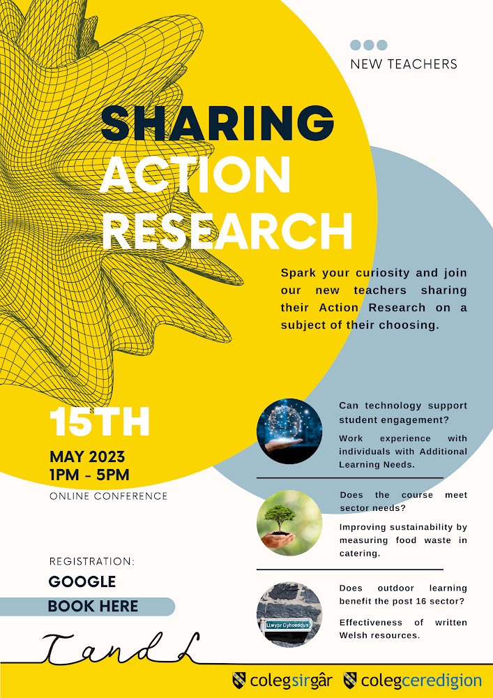 Olivia_Alice_'s tweet photo. This Monday: Spark your curiosity and join our new teachers from the PCET/PGCE sharing their Action Research on a subject of their choosing.
No need to attend all sessions, sign up and we will send the full schedule. 
15th May, 1 - 5pm. Sign up here: https://t.co/grDzN9yx7R https://t.co/acyb9RbNhO