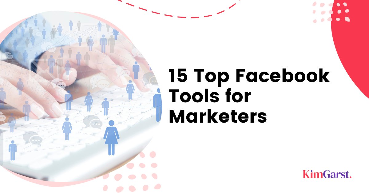 kimgarst's tweet photo. Using the right Facebook tools for your social media marketing can mean less wasted time &amp; money, &amp; more productivity. Sharing 15 of the best Facebook tools for marketers and small business owners. #KimGarst #KimGarstBlog #FacebookTools https://t.co/isPXw5jOKY https://t.co/Gf8XsTMAtb