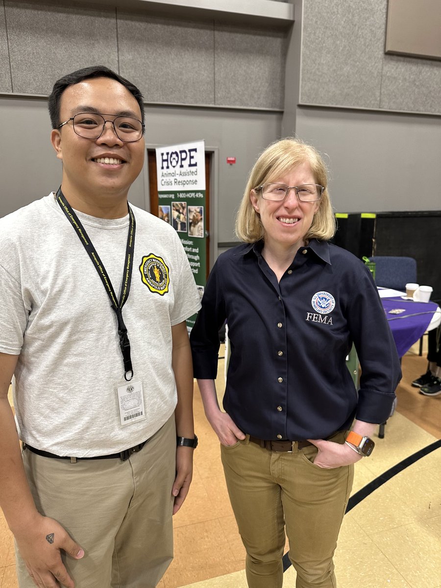 MDMEMA: RT <a href="/AnnapolisOEM/">Annapolis OEM</a>: OEM along with our #YSEALI Fellow were thrilled to participate in <a href="/FEMAregion3/">FEMA Region 3</a>  Rising Phoenix exercise. This was a great opportunity for our staff  &amp; Fellow to connect with regional partners! <a href="/MDMEMA/">Maryland Department of Emergency Management (MDEM)</a> #ExchangeOurWorld