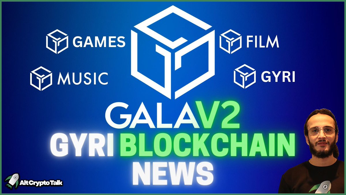 AltCryptoGems's tweet photo. NEW VIDEO!
GYRI Blockchain & GALA V2 Token Update news
#GalaGames $GALA #GYRI
Watch here:
https://t.co/x0fA4yEHoP https://t.co/4dnxVT1xY8