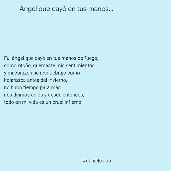 #danielcalao
#Poetuit
#LetrasYLatidos
#Poesía