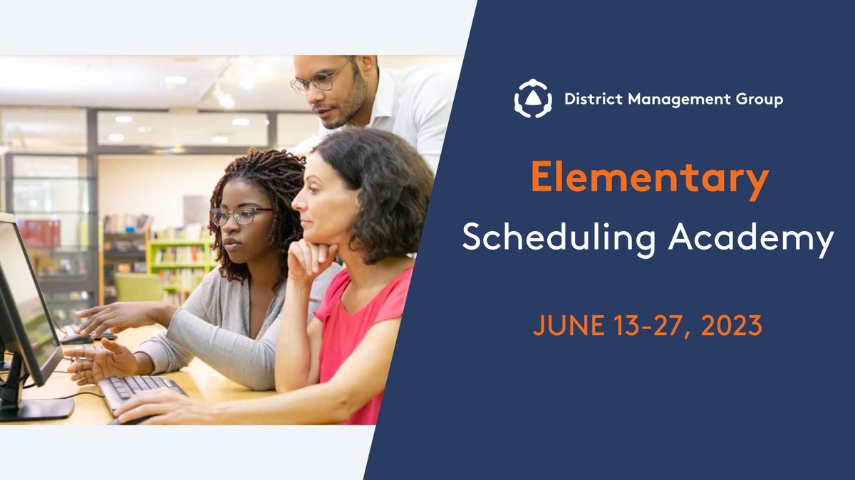 Join our hands-on, cohort-based Elementary Scheduling Academy &amp; have your best-ever school #SCHEDULE ready in June!
Open to School Principals, Heads of #schools, and other #educators responsible for creating their school's schedules. Register at: bit.ly/3LZFH2V