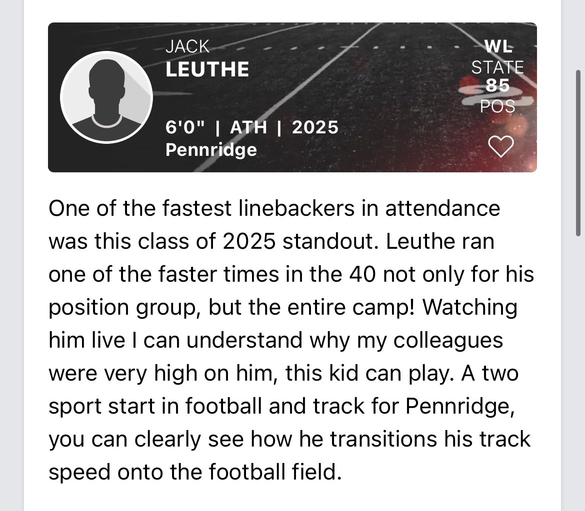 Jack Leuthe⚡️ (@jleuthe30) on Twitter photo Had a great time at the prep redzone camp this past weekend. Thank you for the write up! <a href="/PrepRedzonePA/">Prep Redzone Pennsylvania</a> @PRZPAvic <a href="/carljfred/">Carl Frederick</a> <a href="/LaSalleFball/">La Salle College HS Football</a> Had a great time at the prep redzone camp this past weekend. Thank you for the write up! <a href="/PrepRedzonePA/">Prep Redzone Pennsylvania</a> @PRZPAvic <a href="/carljfred/">Carl Frederick</a> <a href="/LaSalleFball/">La Salle College HS Football</a>