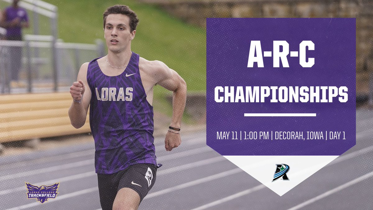 LorasAthletics's tweet photo. 🏃 Meet Day!!🏃‍♀️ @LorasTrack at the A-R-C Championships!
📆 Thursday, May 11
🕒 1 PM
📍Decorah, Iowa (hosted by Luther College)
📽️ https://t.co/2tXNAgR8Le
📈 https://t.co/cSOAz7oNF9

#GoDuhawks https://t.co/GI0M9TFo2f