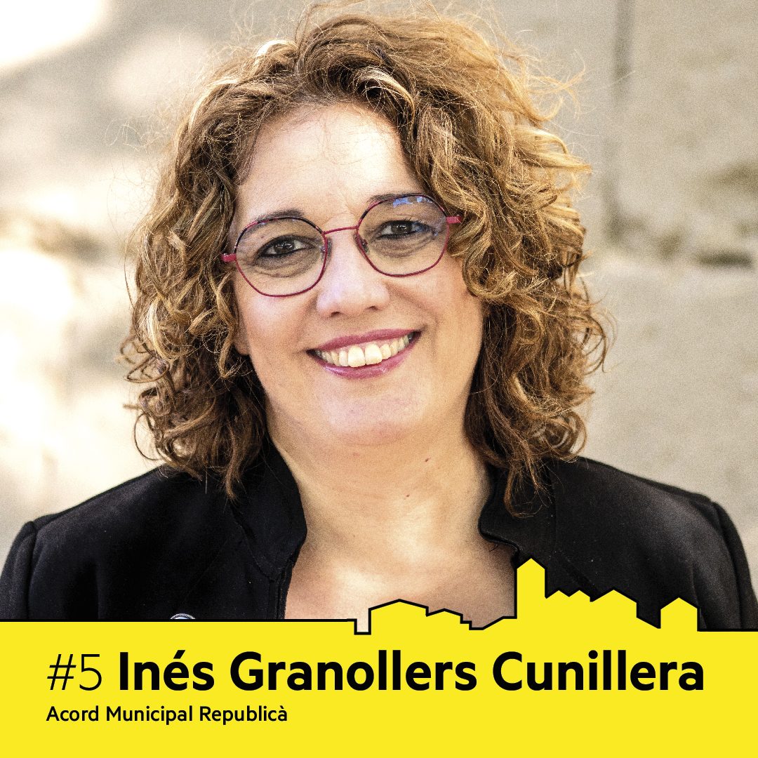 Seguim amb la Inés Granollers Cunillera! 👏🏼

La Inés sempre ha cregut el gran potencial de Bellpuig, demostrant que si es vol es pot. Ha demostrat un compromís excepcional per la justícia social ⚖️, i ha treballat per assegurar que la ciutadania de Bellpuig sigui escoltada 👂🏼