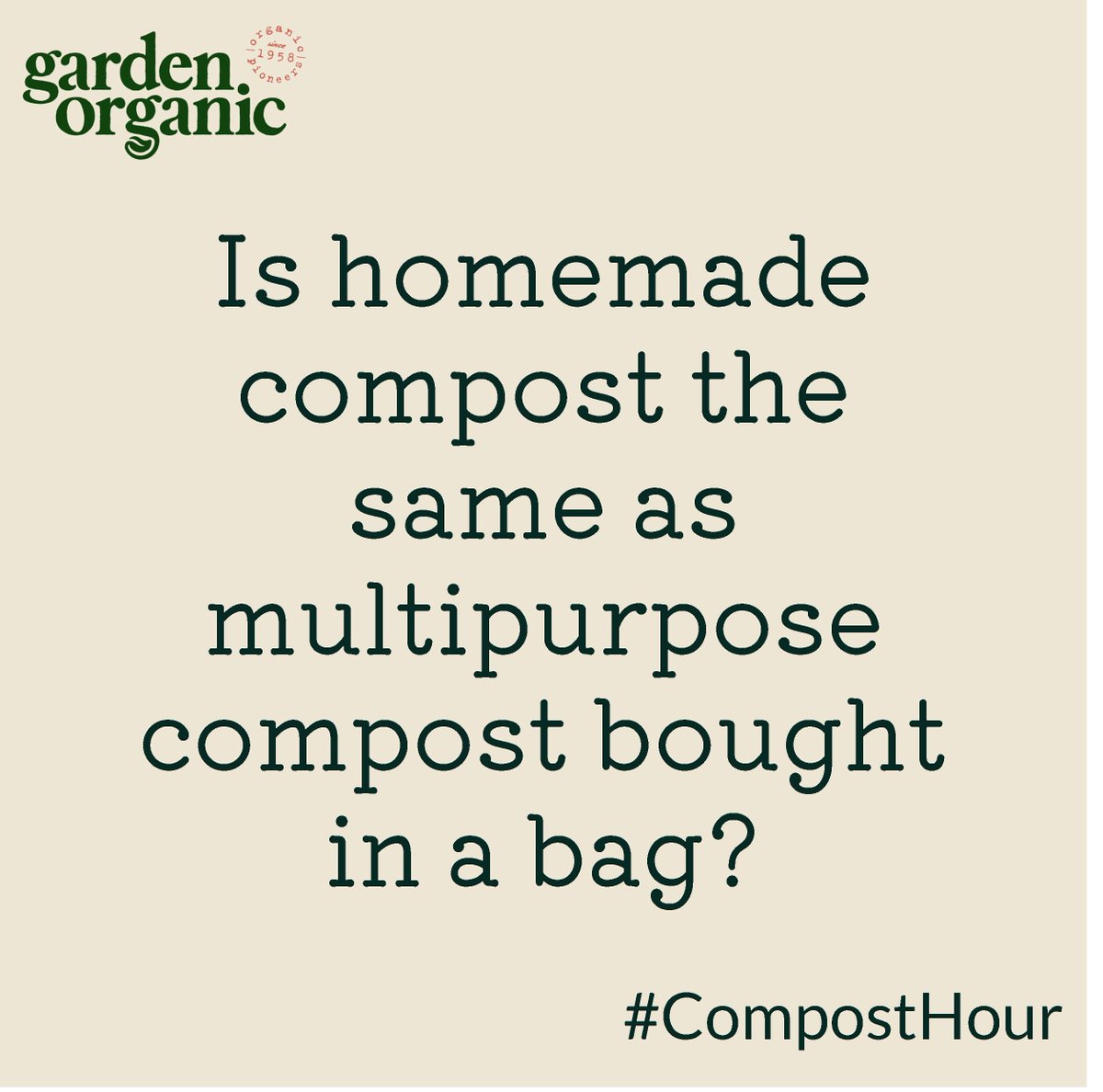 GOComposters's tweet photo. No. Sowing, potting & multipurpose composts are mixtures of various materials such as loam, sand, coir & fertilisers. These are used for raising seedlings & growing plants in pots. If you do buy #compostalways ask for #PeatFree. #CompostHour #organicgardening #soilhealth https://t.co/auXr4EST4p