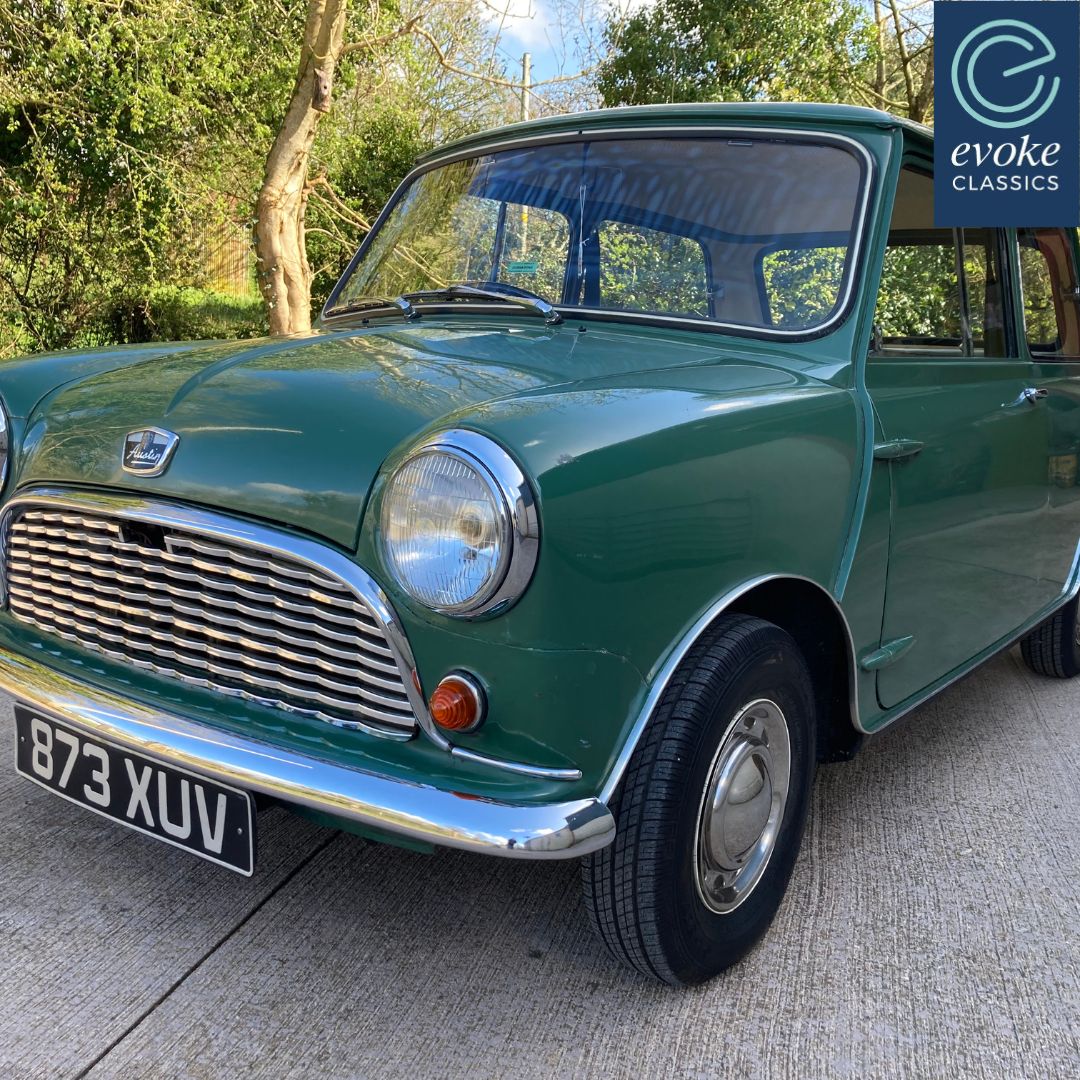 EvokeClassics's tweet photo. LIVE AT AUCTION
1962 Austin Seven Mini
https://t.co/zi4NPLQnSb
+ Heritage Certificate
+ In Almond Green
+ Matching numbers
+ Remarkable original condition
#Mini #AustinMini #MiniSeven https://t.co/2FguQP6do1