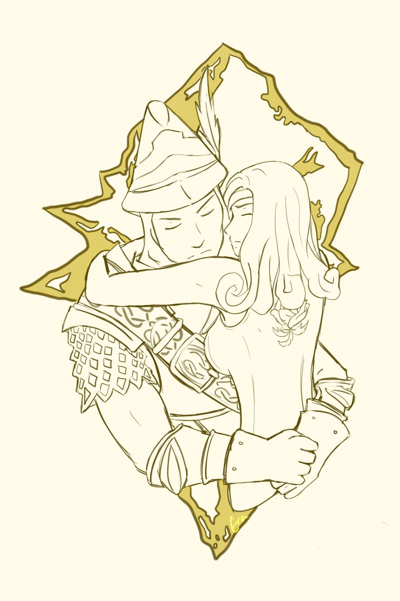 all_Era_long's tweet photo. There's a lot of Starbear content in my feed. I may be sad because I don't understand Japanese for the web event, but I do wanna share some old art of the two.
#generalbeatrix #adelbertsteiner #starbear #ffix https://t.co/q1eOFVEgaU