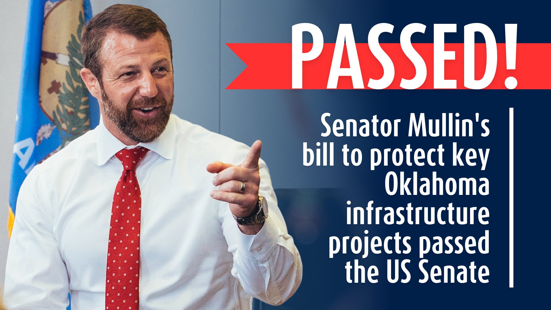 Markwayne Mullin on Twitter: "🚨 NEWS: The Senate just passed my resolution to reverse a burdensome regulatory penalty and protect key OK infrastructure projects. Our legislation to strike down the Biden admin's