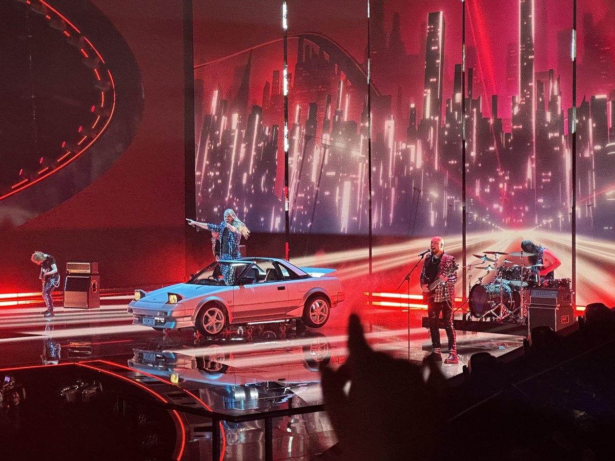 The #EUROVISION stage is extraordinary