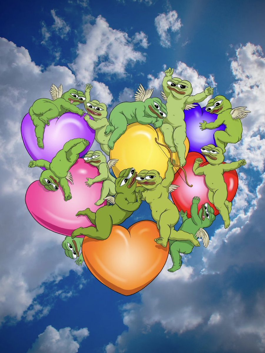 pepecone_1's tweet photo. pepe is a love symbol.
hope in a world of chaos.

$pepe 🐸 https://t.co/v8JyaHTVoR