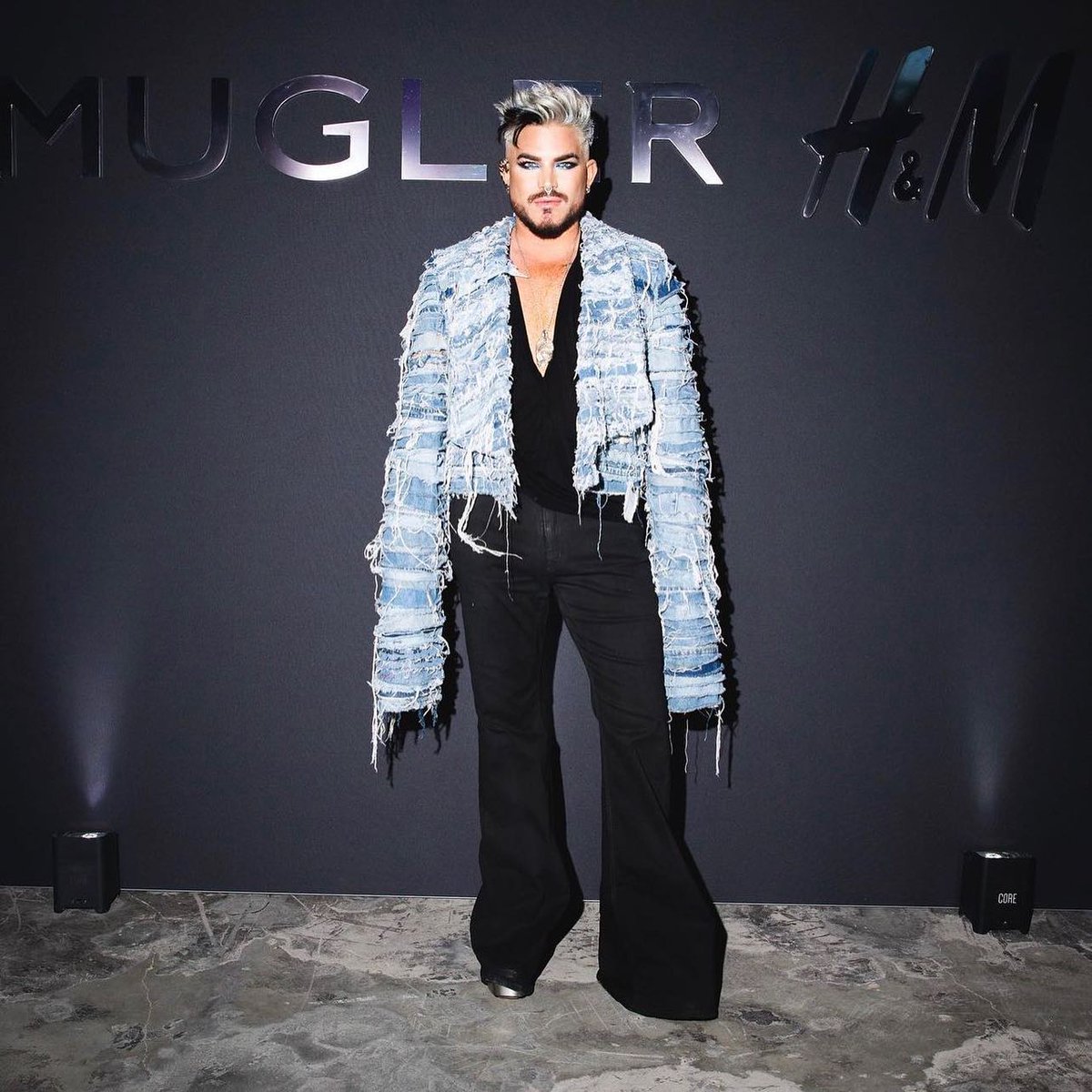 GELLY on Twitter "Dust Of Gods " 🤩🤩adamlambert in our Denim Fur