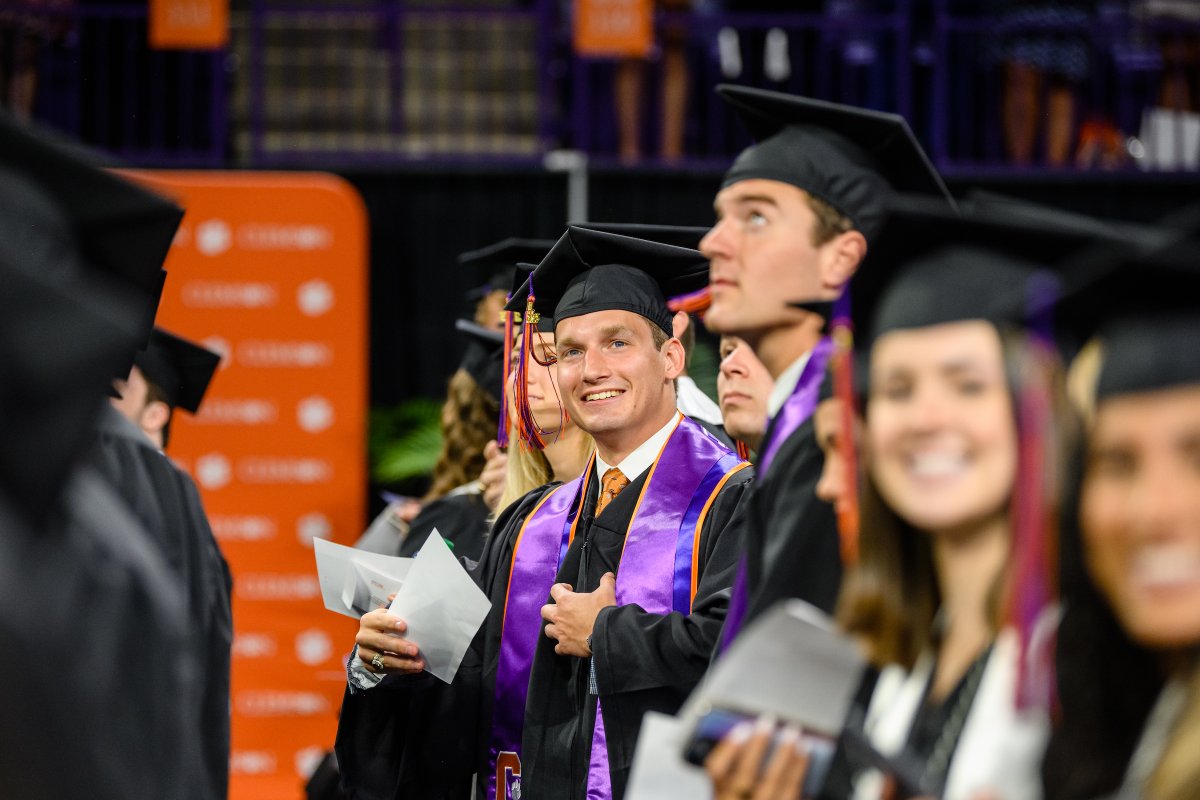 Clemson Football (@clemsonfb) on Twitter photo We're always proud to host <a href="/KirkHerbstreit/">Kirk Herbstreit</a> on a beautiful fall Saturday.
We're overjoyed to see him here on a perfect spring Thursday to watch his son Tye graduate from Clemson. We're always proud to host <a href="/KirkHerbstreit/">Kirk Herbstreit</a> on a beautiful fall Saturday.
We're overjoyed to see him here on a perfect spring Thursday to watch his son Tye graduate from Clemson.