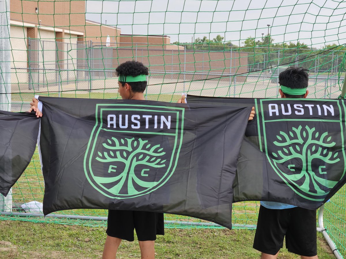 I would like thank the <a href="/4ATXFoundation/">4ATX Foundation</a> and <a href="/Netspend/">Netspend</a> for sponsoring our Dessau Goes Green 4v4 tournament this week. <a href="/DMS_Atheltics/">Dessau MS Athletics</a> and <a href="/DMS_GirlsAth/">DMSGirlsAthletics</a> are grateful for the new #verde nets. Please know that the <a href="/AustinFC/">Austin FC</a> are always welcome at <a href="/DessauMS/">Dessau Middle</a>.

<a href="/PfISDAthletics/">PfISD Athletics</a> <a href="/pfisd/">Pflugerville ISD</a>