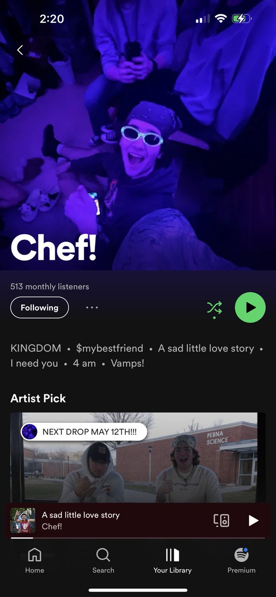 Cookinginthestu's tweet photo. Thank you guys for 500 MONTHLY LISTENERS! YALL ARE INSANE! ❤️YOU GUYS MEAN THE WORLD TO ME AND I LOVE EVERYONE WHO TUNES IN, along side that Kingdom is at almost 1k!!! Go stream that it’ll be my first song to hit 1k! #undergroundartist #undergroundhiphop https://t.co/ZTc7hhfUFd https://t.co/LdYrS84Yvg