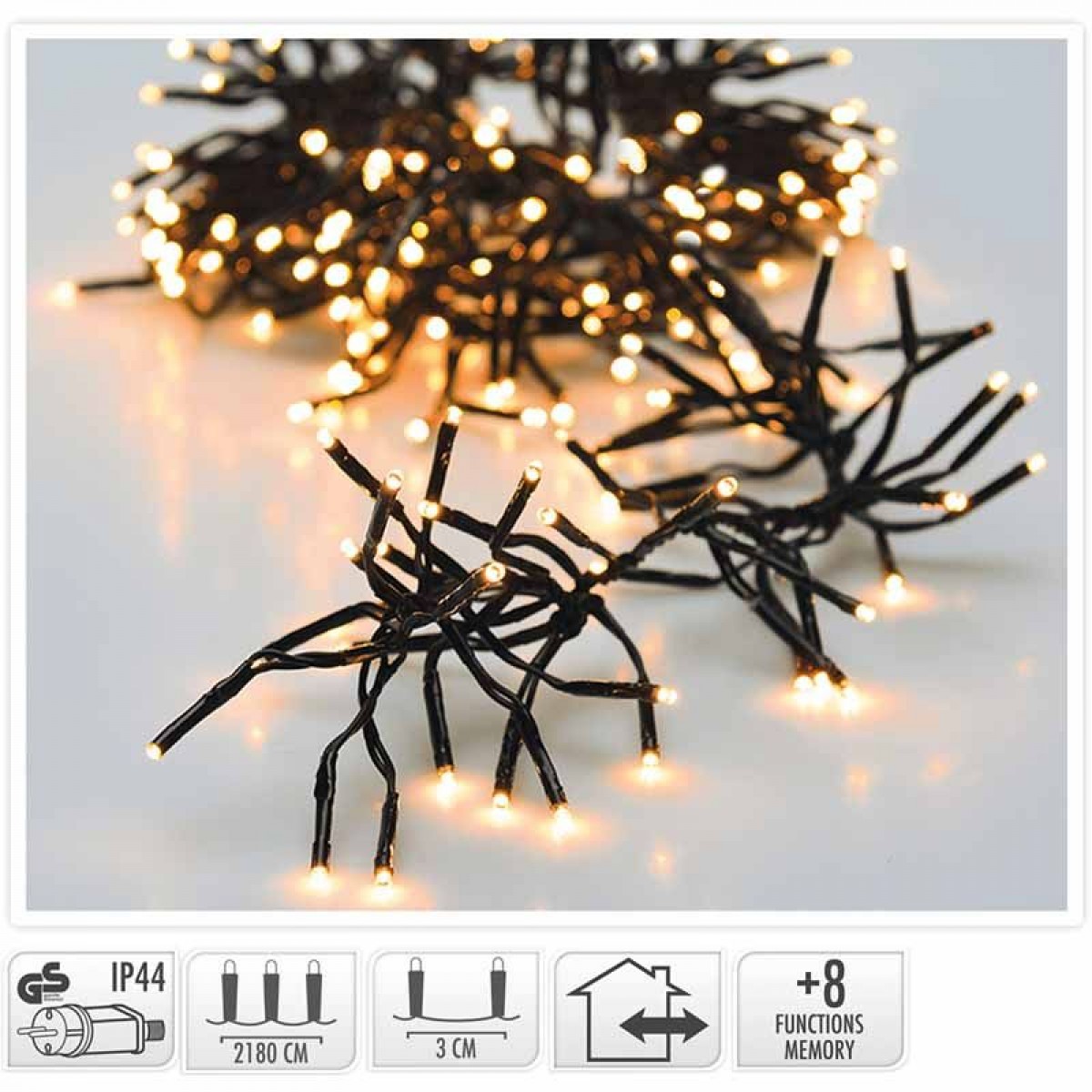 Kerstinkopen1's tweet photo. Clusterverlichting - 3000 LED - 22m - extra warm wit zie https://t.co/iOMfZFf5PY #kerstverlichting https://t.co/GsNzSh4Oza