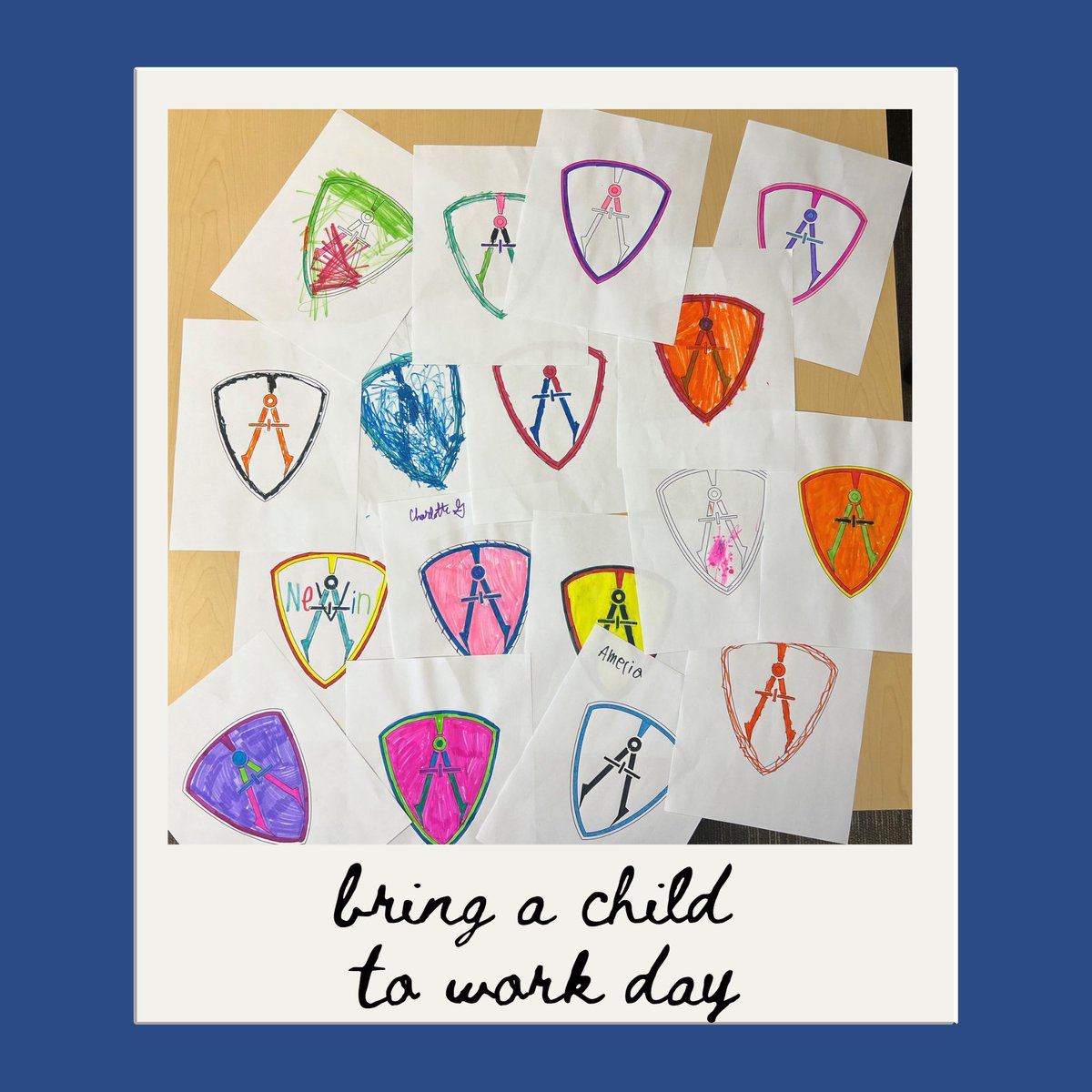 This week we had some extra helping hands! Our employees participated in "Bring a/your child to work day!" The kiddos participated in artwork activities, Young Engineers projects, and resume building. Thank you to all that attended; we loved seeing all the future engineers!