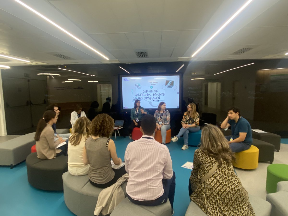 📣Gracias a todos los participantes por el excelente feedback de la 2 edicion del Curso de Simulacion en Alergia <a href="/vallhebron/">Vall d'Hebron</a> donde usamos esta herramienta docente mediante escenarios reales (briefing, simulacion y debriefing)!! 
Gracias <a href="/GSK_ES/">GSK España</a> @allergytherapeutics &amp; @letipharma