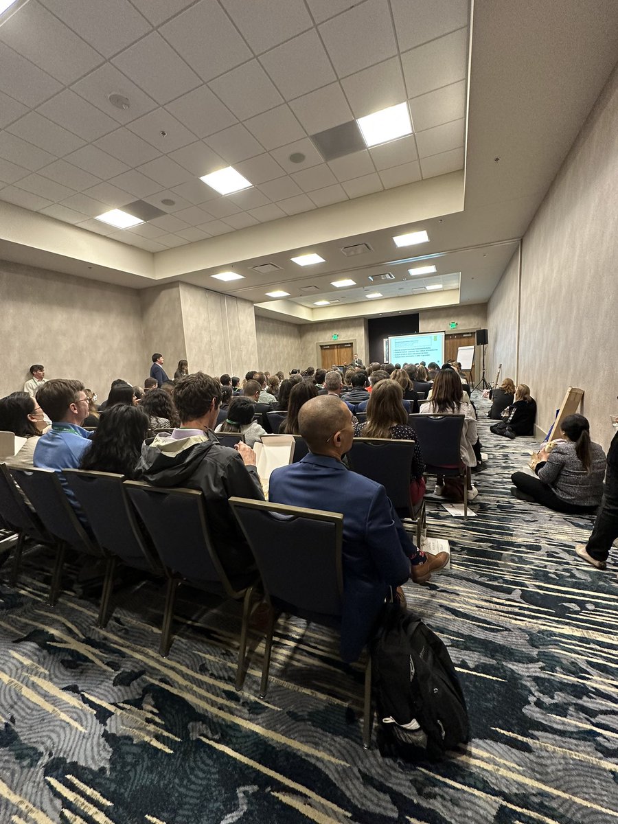 vineet_chopra's tweet photo. Standing room only in Summit 10 for Mel Anderson’s talk on Trust - great to see our @CUDeptMedicine faculty shining @SocietyGIM #SGIM2023 https://t.co/zfY1Cqa8py