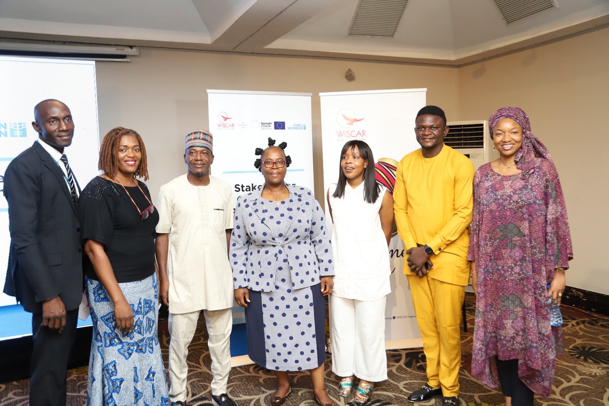 BeatriceEyong's tweet photo. It was an honour for me to participate in the launching of the first ever private sector led Gender Based Violence (GBV)Fund on the African continent. This Fund will be a sustainable source of funding the fight against GBV. History will bear witness that it started in Nigeria. https://t.co/2L8dYPJTy4