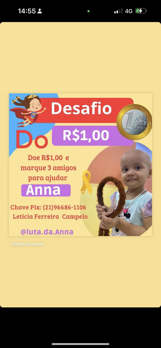 Oi gente me chamo Anna Júlia, quando completei 2 aninhos comecei a mancar, não tinha muita força na perna esquerda. Eu estava brincando com o meu irmão quando eu cai do sofá e logo apareceu um caroço na minha virilha... Minha mamãe me levou no Getúlio Vargas na Penha