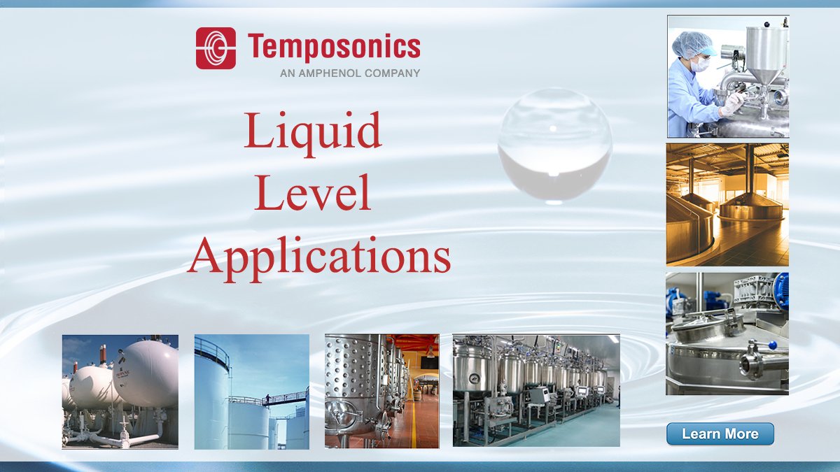 The Level Plus® liquid level transmitters by
@Temposonics
feature up to 5-in-1 measurement of level, interface, volume, HI level switch, and temperatures of a vessel from one opening.  
finnandconway.com/news/18727/mts…

#Temposonics #positionsensors #sensors #levelmeasurement