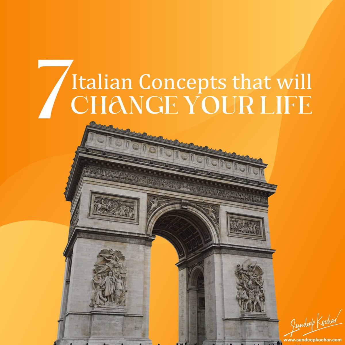KocharSundeep's tweet photo. Life is too short to not embrace a little 'dolce vita'!โบ๏ธ
Get ready to unlock the secrets of Italian wisdom and discover how Italy's vibrant culture can inspire and transform your journey. Let's embark on this Italian adventure together!๐๐ฎ๐น
#italianwisdom #lifechangingconcepts https://t.co/GnoLAgRu8w